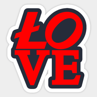 Love Litecoin t-shirt design Sticker